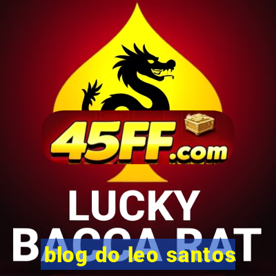 blog do leo santos